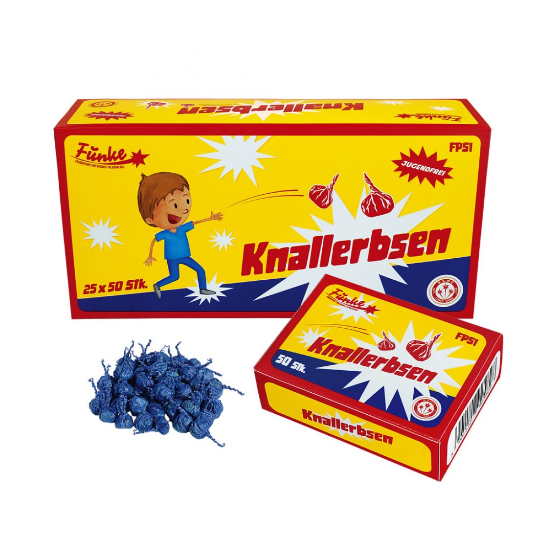 Knallerbsen 50er Knallerbsen 50er