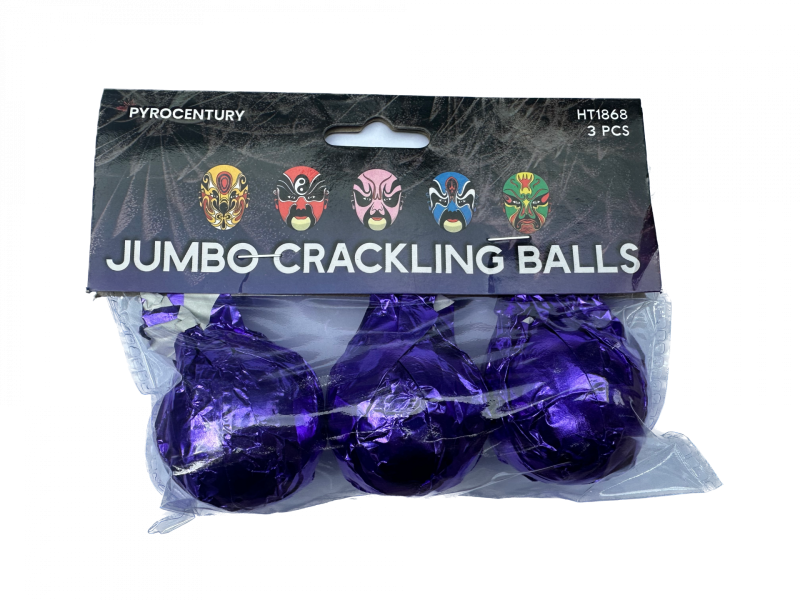 Jumbo crackling Balls