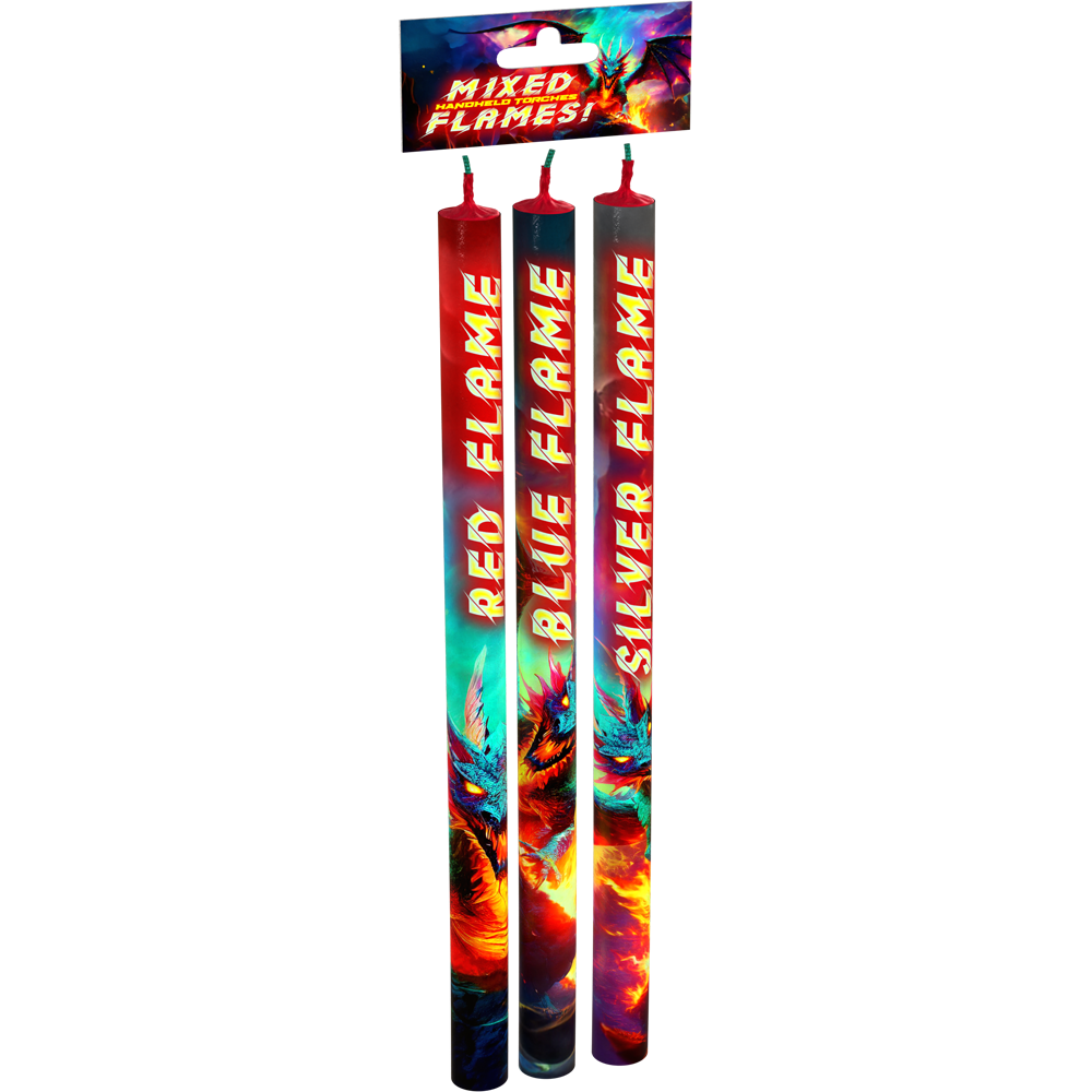 Mixed Flames! Handfontänen
