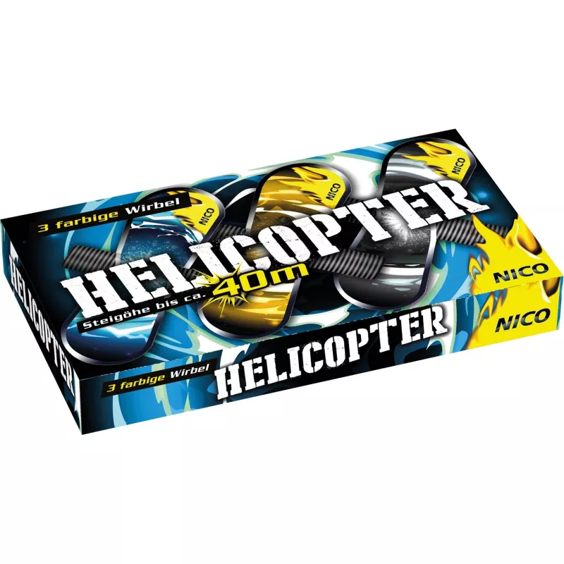 Helicopter, 3er-Schachtel