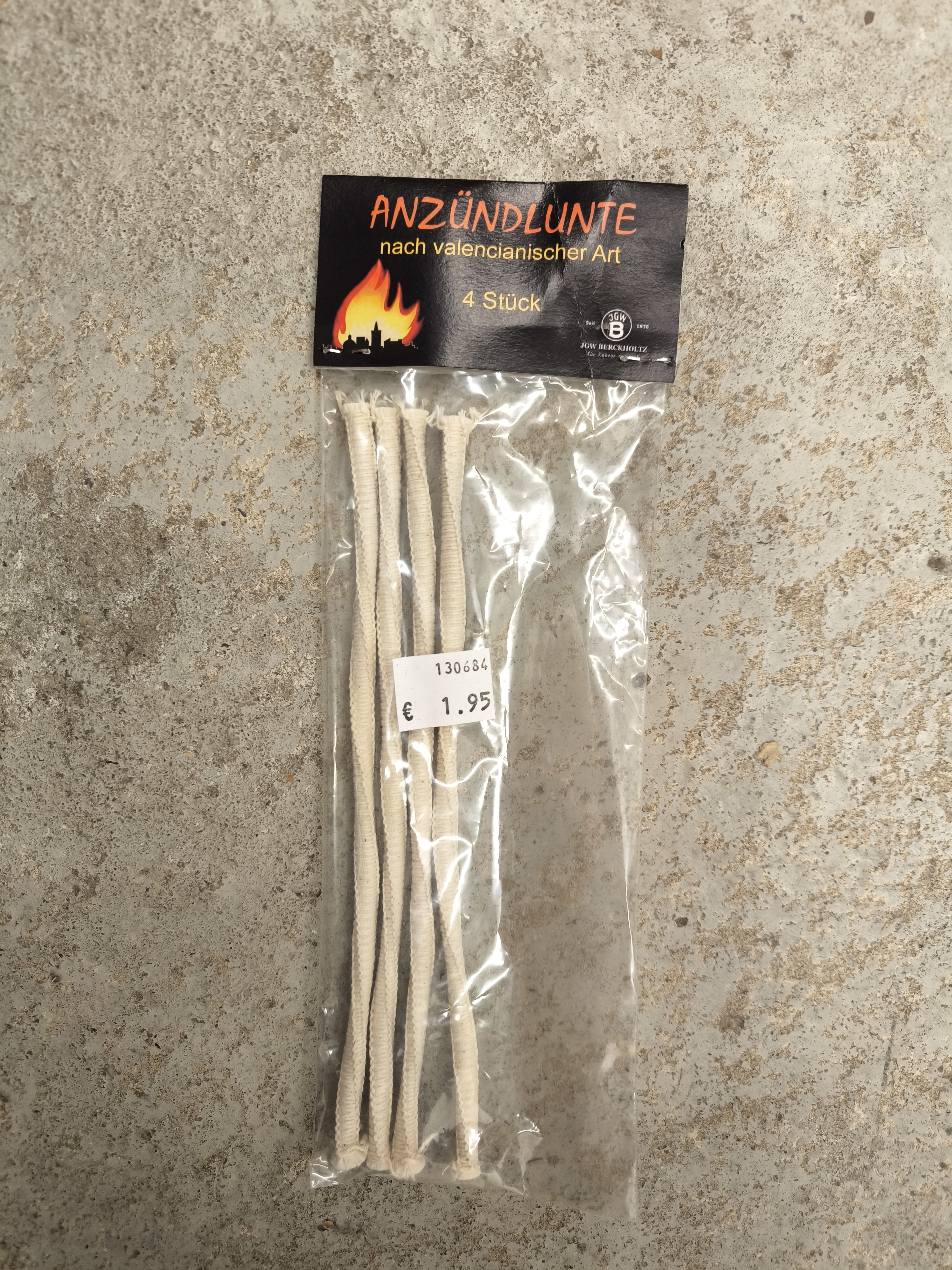 Anzündlunte Anzündlunte