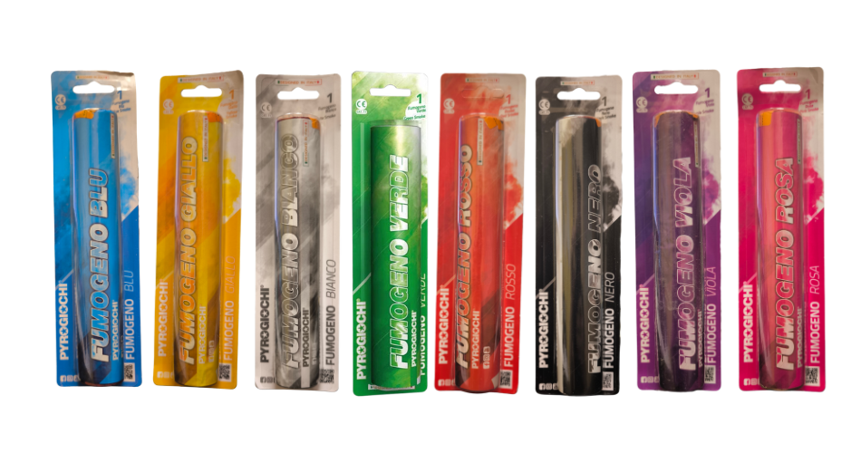 Rauchfackel verschiedene Farben