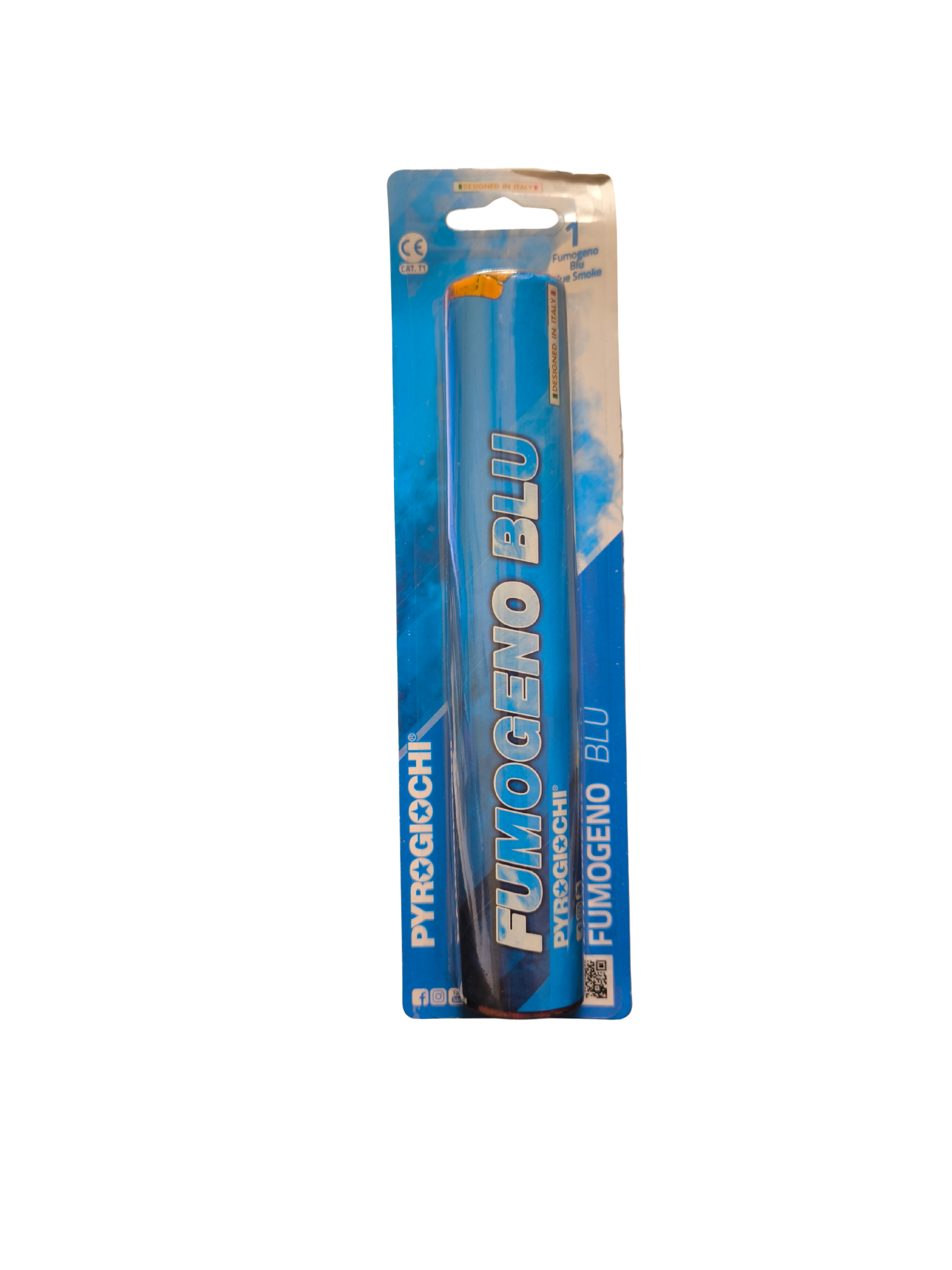 Rauchfackel Blau