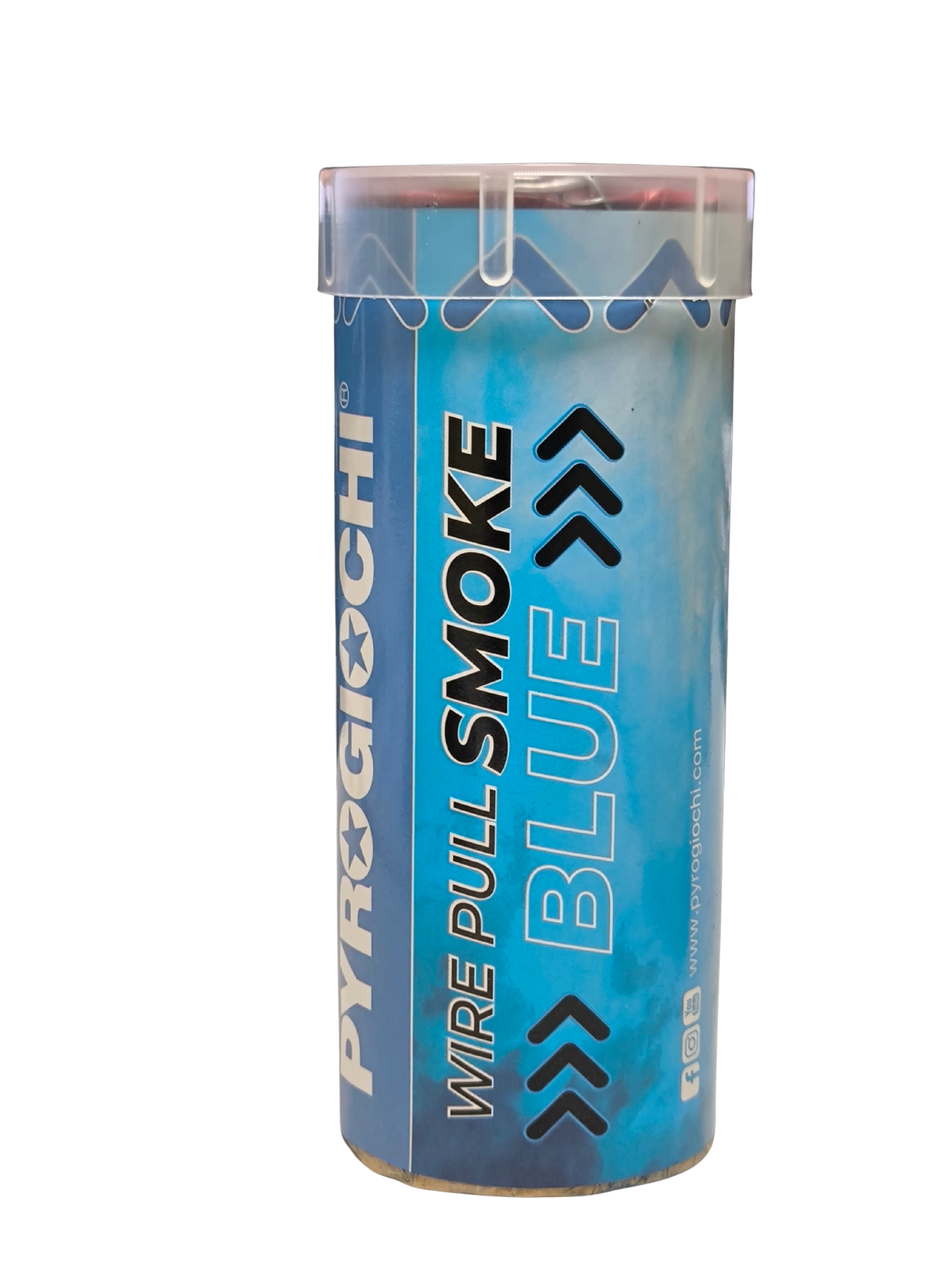 Rauchtopf Wire Pull Smoke Blau