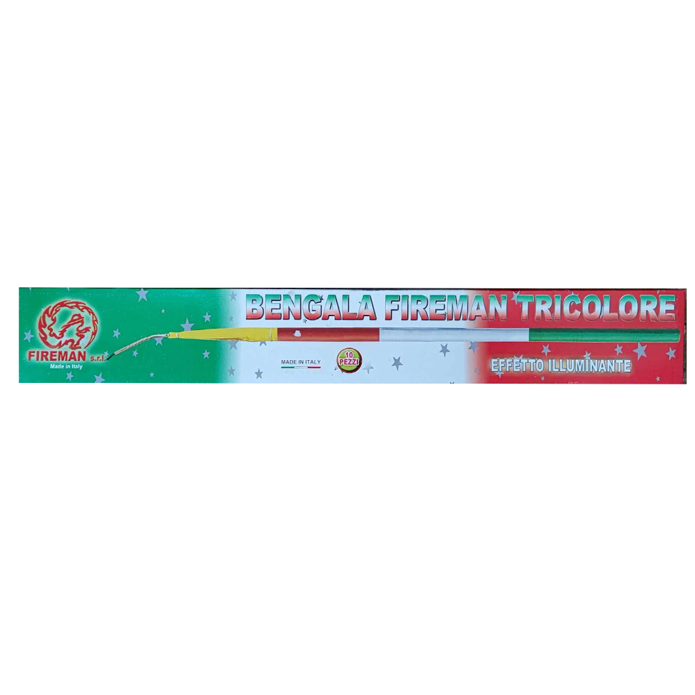 Sternfackel - Typ C, Tricolore, 3 Min Sternfackel - Typ C, Tricolore, 3 Min